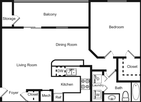 A3-The Quarterdeck Floorplan Image