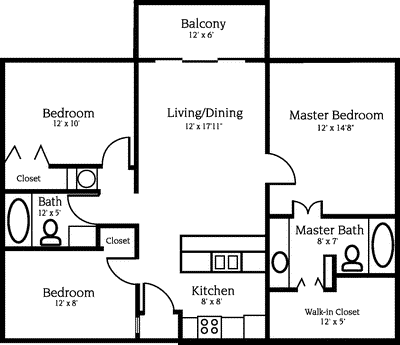 The Catamaran Floorplan Image