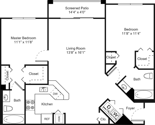 2B Floorplan Image