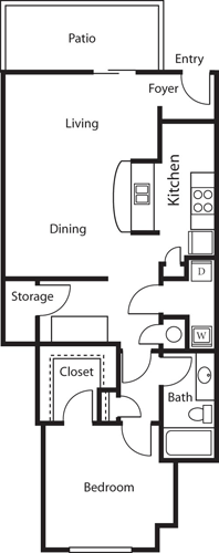 1A - 1st floor Floorplan Image