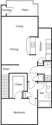 1C -3rd floor Floorplan Image