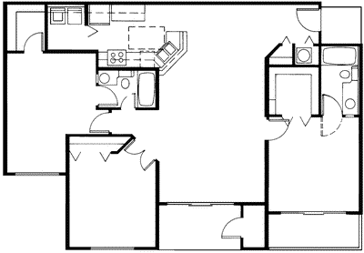 The Caladium                                       Floorplan Image