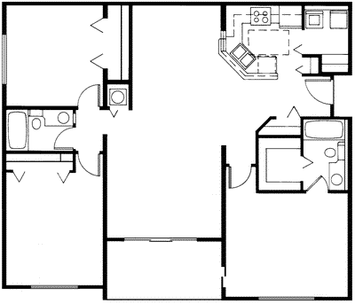 The Sabal                                          Floorplan Image