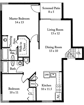 Crescent                                           Floorplan Image
