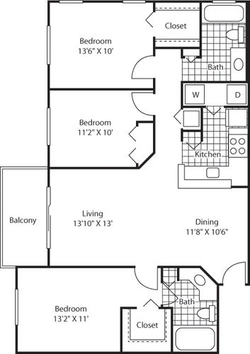 The Aruba Floorplan Image
