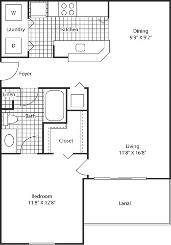 The Gibralter Floorplan Image