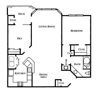 Roosevelt w/den                                    Floorplan Image