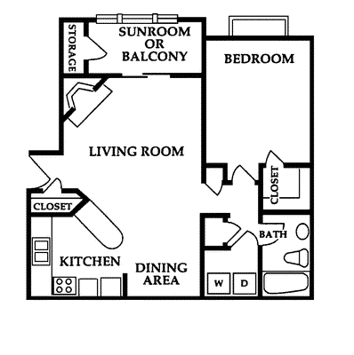 Executive w/sunroom (A3)                           Floorplan Image