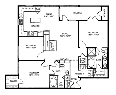 Streeterville                                      Floorplan Image