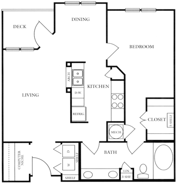 The Monroe Floorplan Image