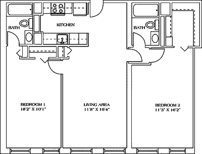 The Adams Floorplan Image