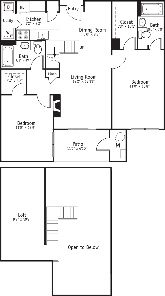 Lincoln/loft                                       Floorplan Image