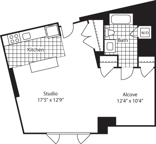 Studio Floorplan Image