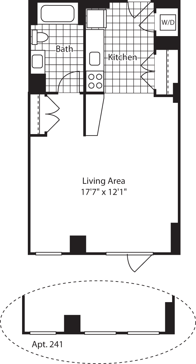 Studio Floorplan Image