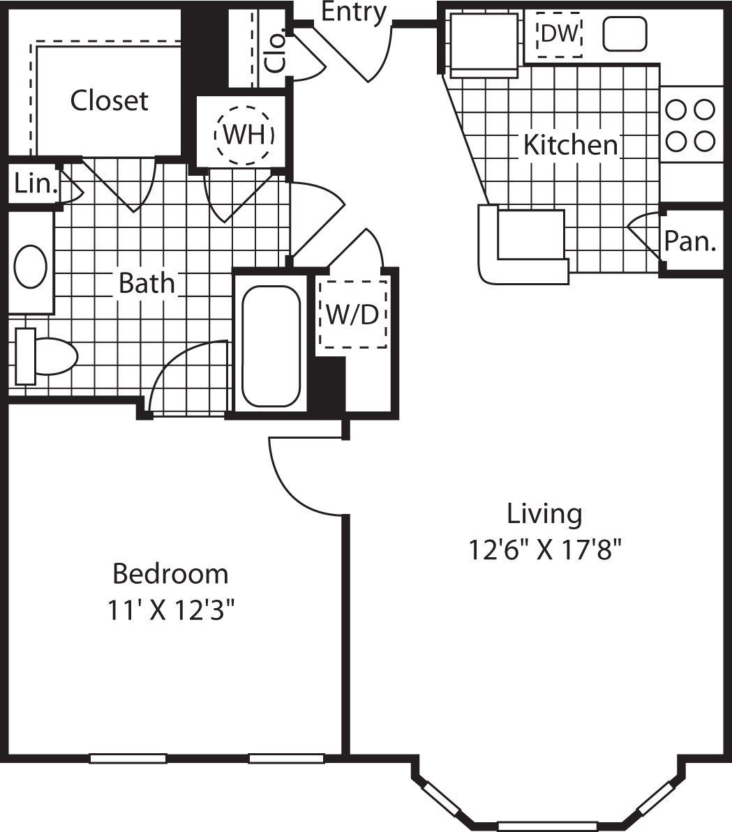Hudson (A1) Floorplan Image