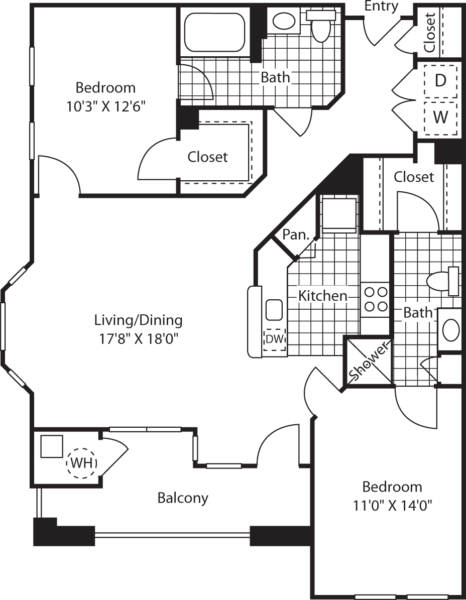 Liberty View 2 (B1A)                               Floorplan Image