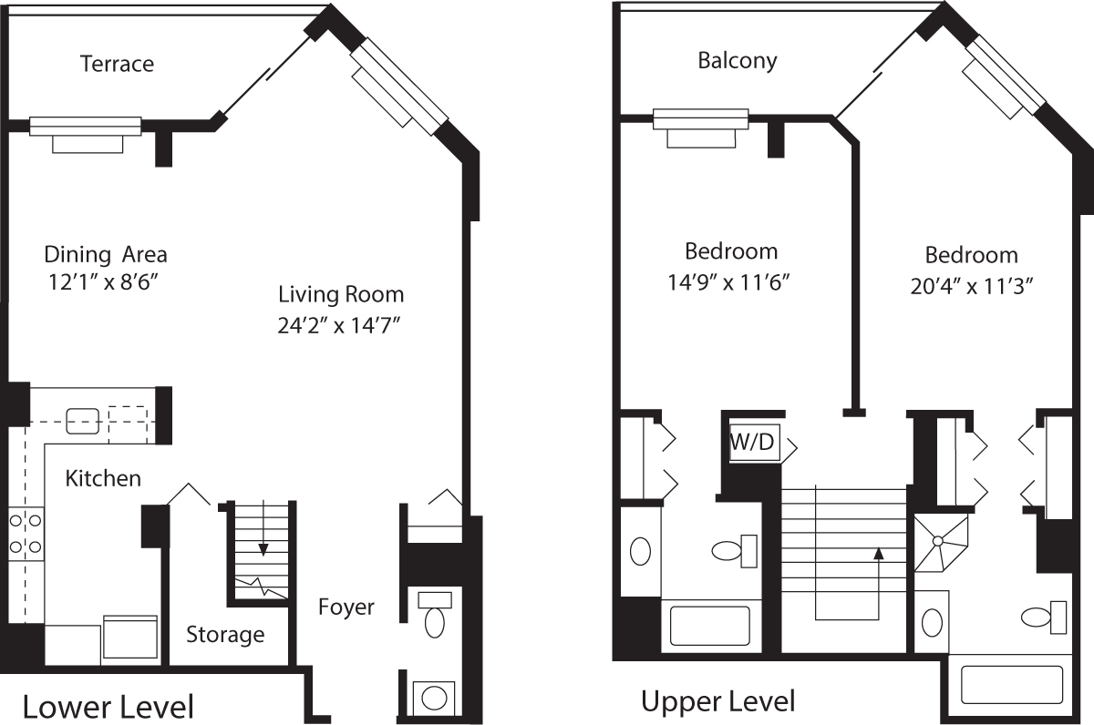 CD (with Terrace) Floorplan Image
