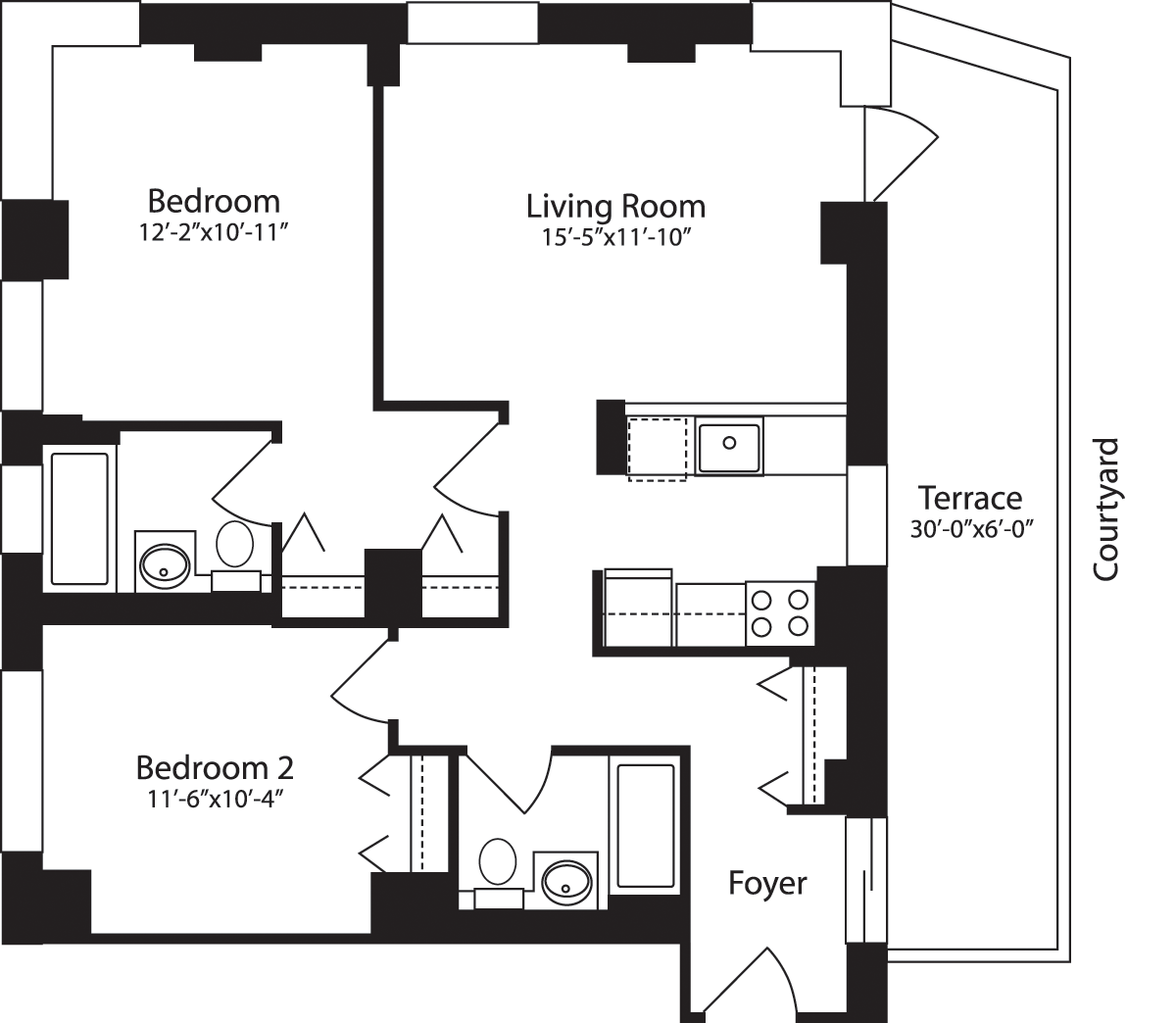 Plan E, floor 3                                    Floorplan Image