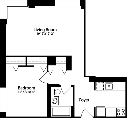 Plan P, floor 12                                   Floorplan Image