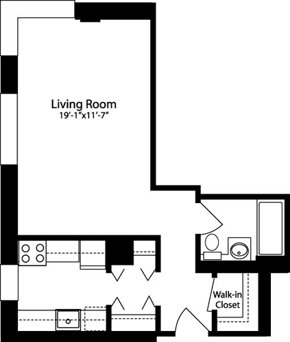 Plan P, floor 15                                   Floorplan Image