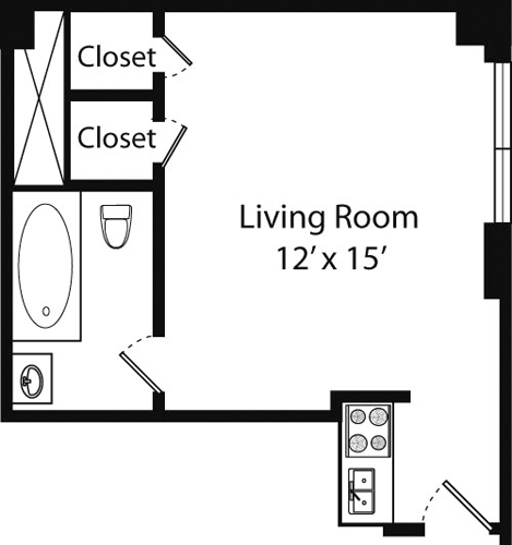Plan A- 11th floor Floorplan Image