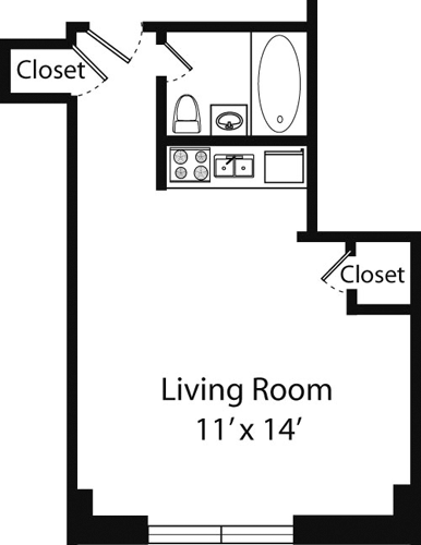 Plan D- 11th Floor Floorplan Image