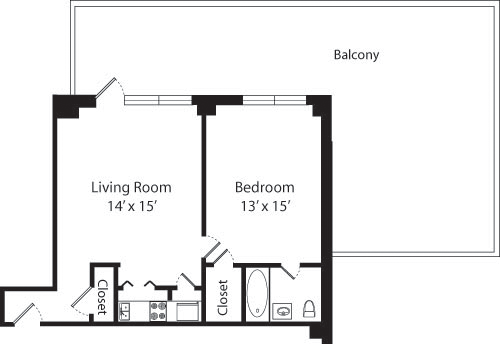Plan J- 11th Floor Floorplan Image