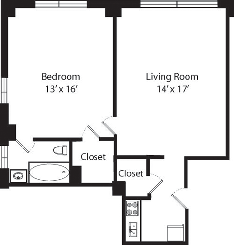 Plan G- 12th Floor Floorplan Image