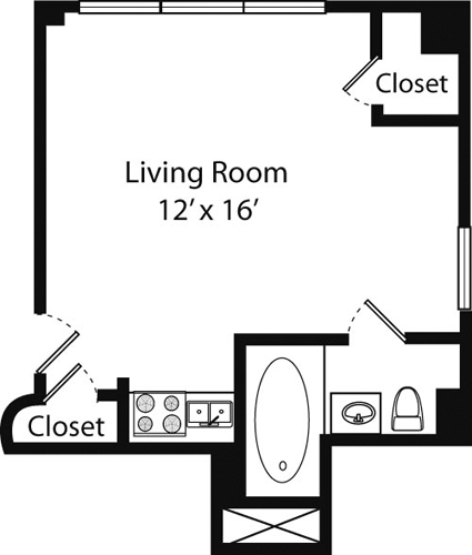 Plan B- 14,15,16th Floors Floorplan Image
