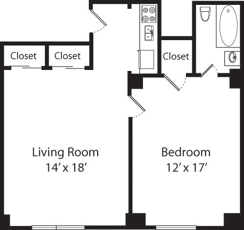Plan C- 15,16th Floors Floorplan Image