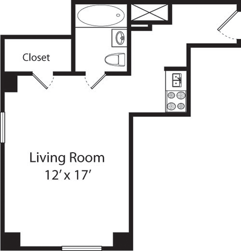 Plan G- 15,16th Floors Floorplan Image