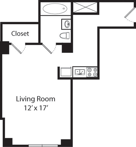 Plan G- 6th Floor Floorplan Image