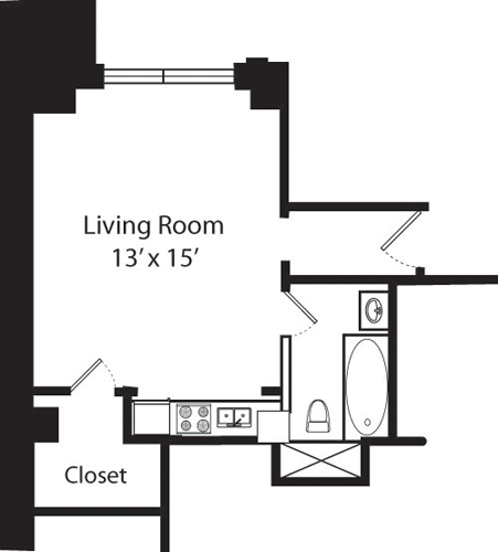 Plan H- 6th Floor Floorplan Image