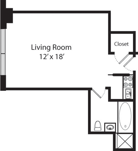 Plan K- 6th Floor Floorplan Image