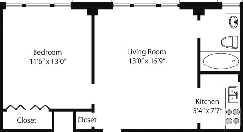 Plan I Floorplan Image