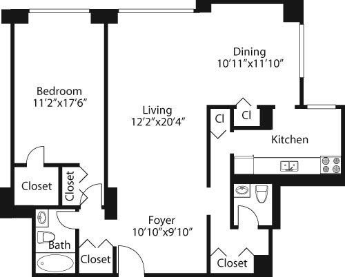 1A-12 Floorplan Image
