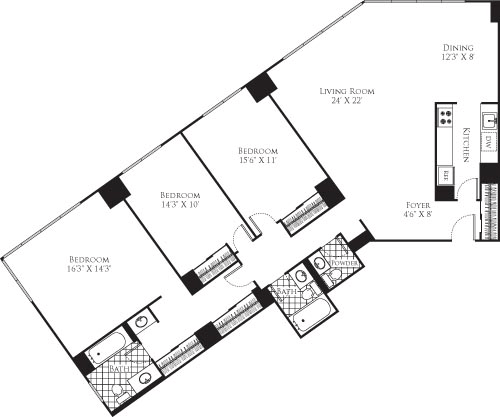 Unit C 2-29 Floorplan Image