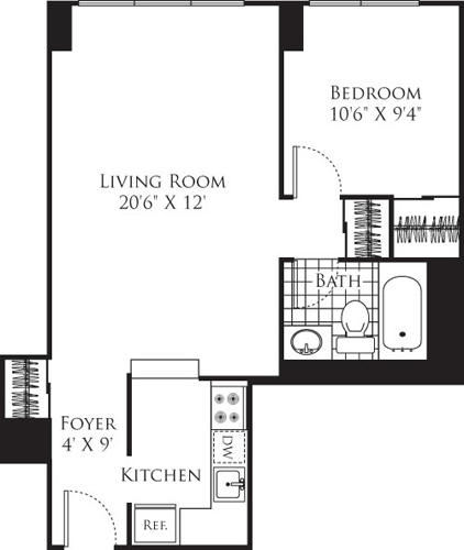 Unit D 2-29 Floorplan Image