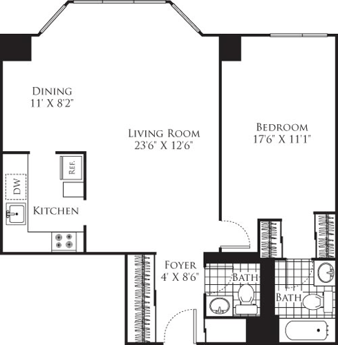 Unit E 30-38 Floorplan Image
