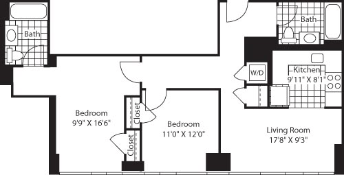 H Line Floorplan Image