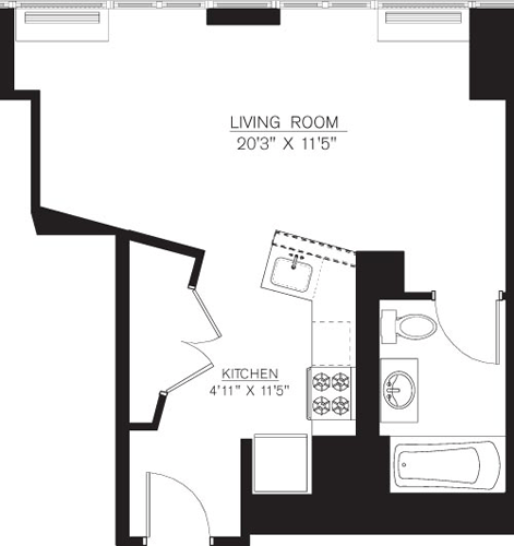 Studio C Line floor 5-50 Floorplan Image