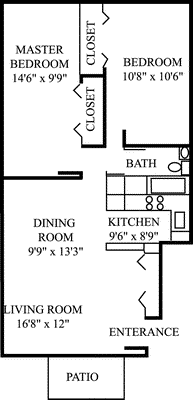 The Colonial                                       Floorplan Image