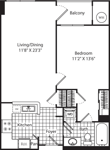B1 (Penthouse) Floorplan Image