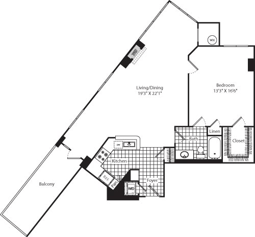 B7 (Penthouse) Floorplan Image