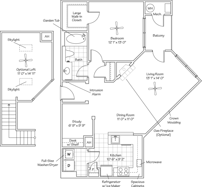 The Arrington Floorplan Image