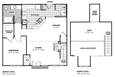 Santa Fe/Den Loft                                  Floorplan Image