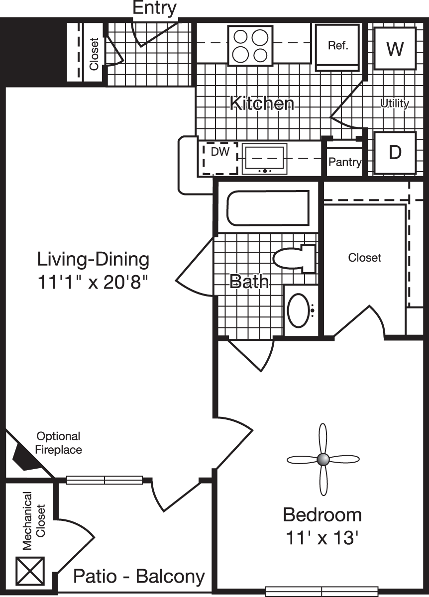 1A The Alexander                                   Floorplan Image