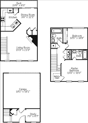 Amelia- Townhome                                   Floorplan Image