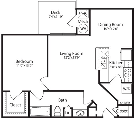 The Crest Floorplan Image