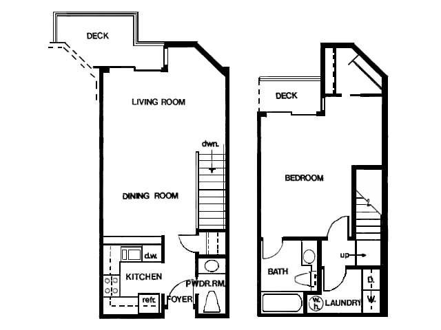 Townhome  Floorplan Image
